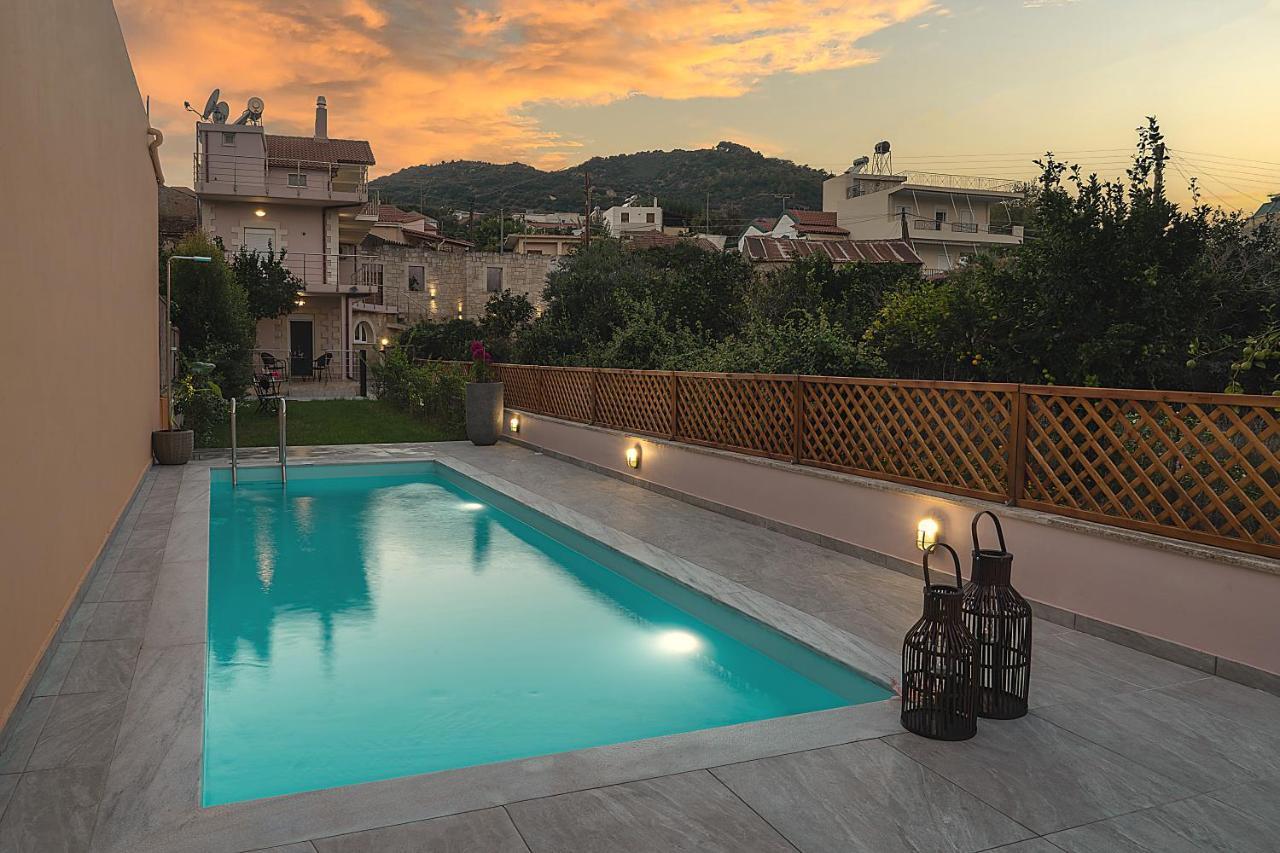 Arch Houses - Sharing Pool Spiliá Exterior foto